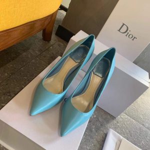 Dior Women's Pump Dior Designer Shoes 81175 Blue - luxibagsmall