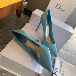 Dior Women's Pump Dior Designer Shoes 81175 Blue - luxibagsmall