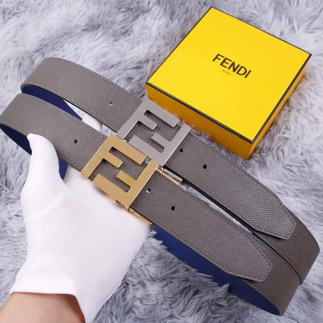 Fendi Belts Designer FF Buckle Leisure Belt Wide 3.8CM AA0483 - luxibagsmall