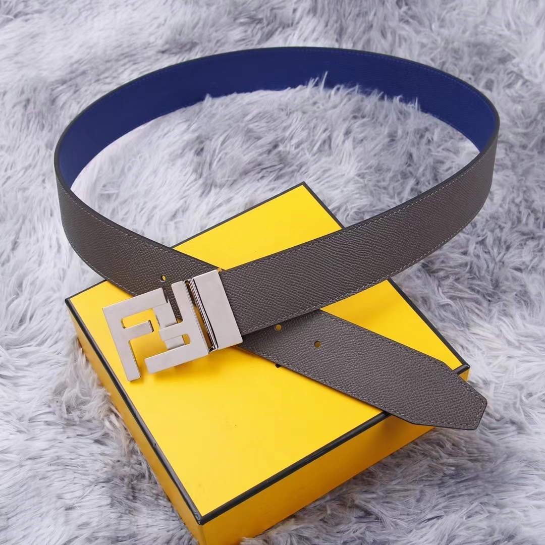 Fendi Belts Designer FF Buckle Leisure Belt Wide 3.8CM AA0483 - luxibagsmall