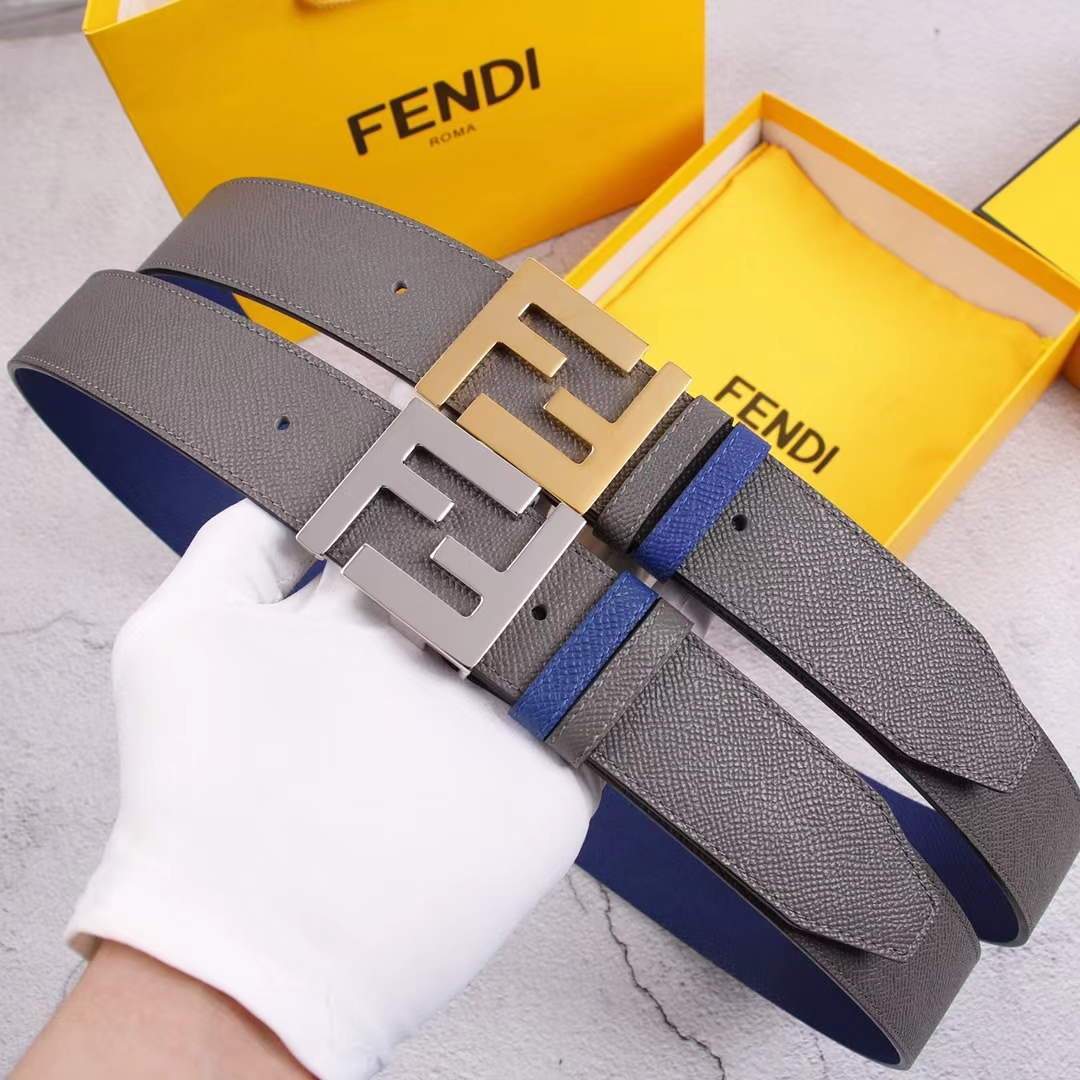 Fendi Belts Designer FF Buckle Leisure Belt Wide 3.8CM AA0488 - luxibagsmall