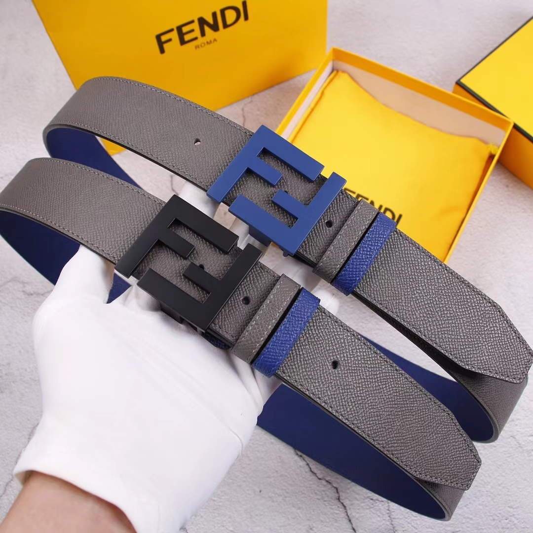 Fendi Belts Designer FF Buckle Leisure Belt Wide 3.8CM AA0492 - luxibagsmall