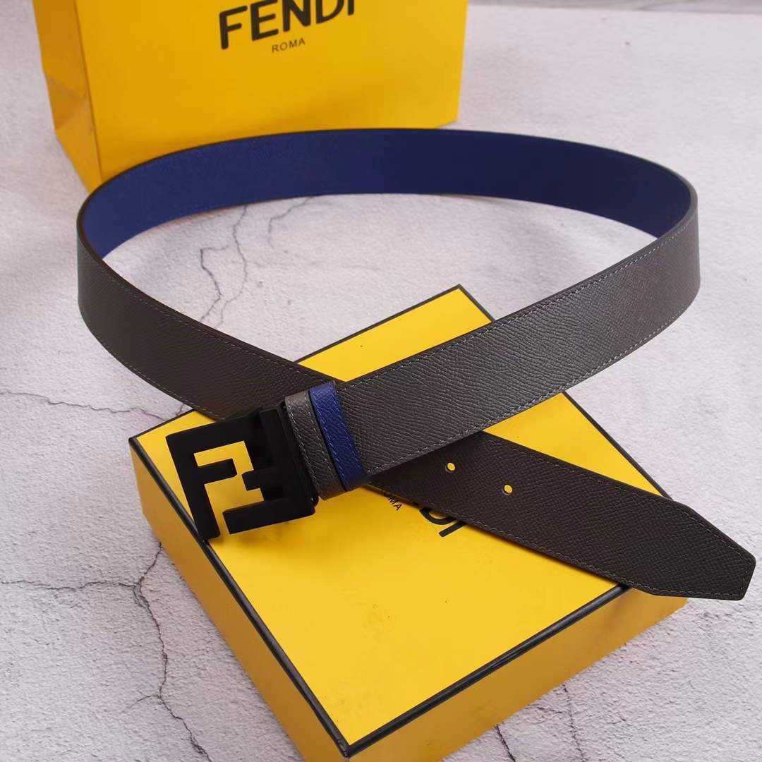 Fendi Belts Designer FF Buckle Leisure Belt Wide 3.8CM AA0492 - luxibagsmall