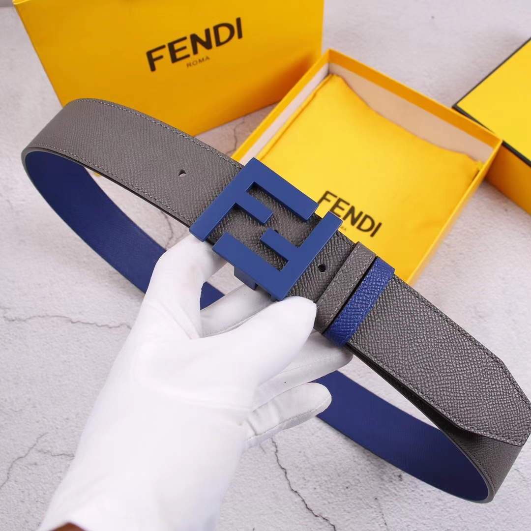 Fendi Belts Designer FF Buckle Leisure Belt Wide 3.8CM AA0492 - luxibagsmall