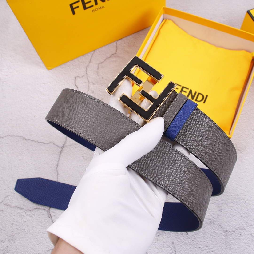 Fendi Belts Designer FF Buckle Leisure Belt Wide 3.8CM AA0466 - luxibagsmall