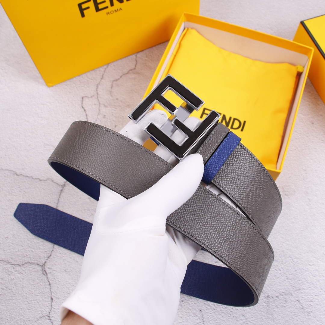 Fendi Belts Designer FF Buckle Leisure Belt Wide 3.8CM AA0466 - luxibagsmall