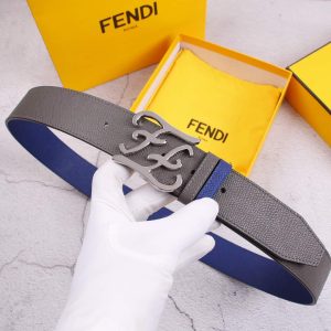 Fendi Belts Designer FF Buckle Leisure Belt Wide 3.8CM AA0469 - luxibagsmall