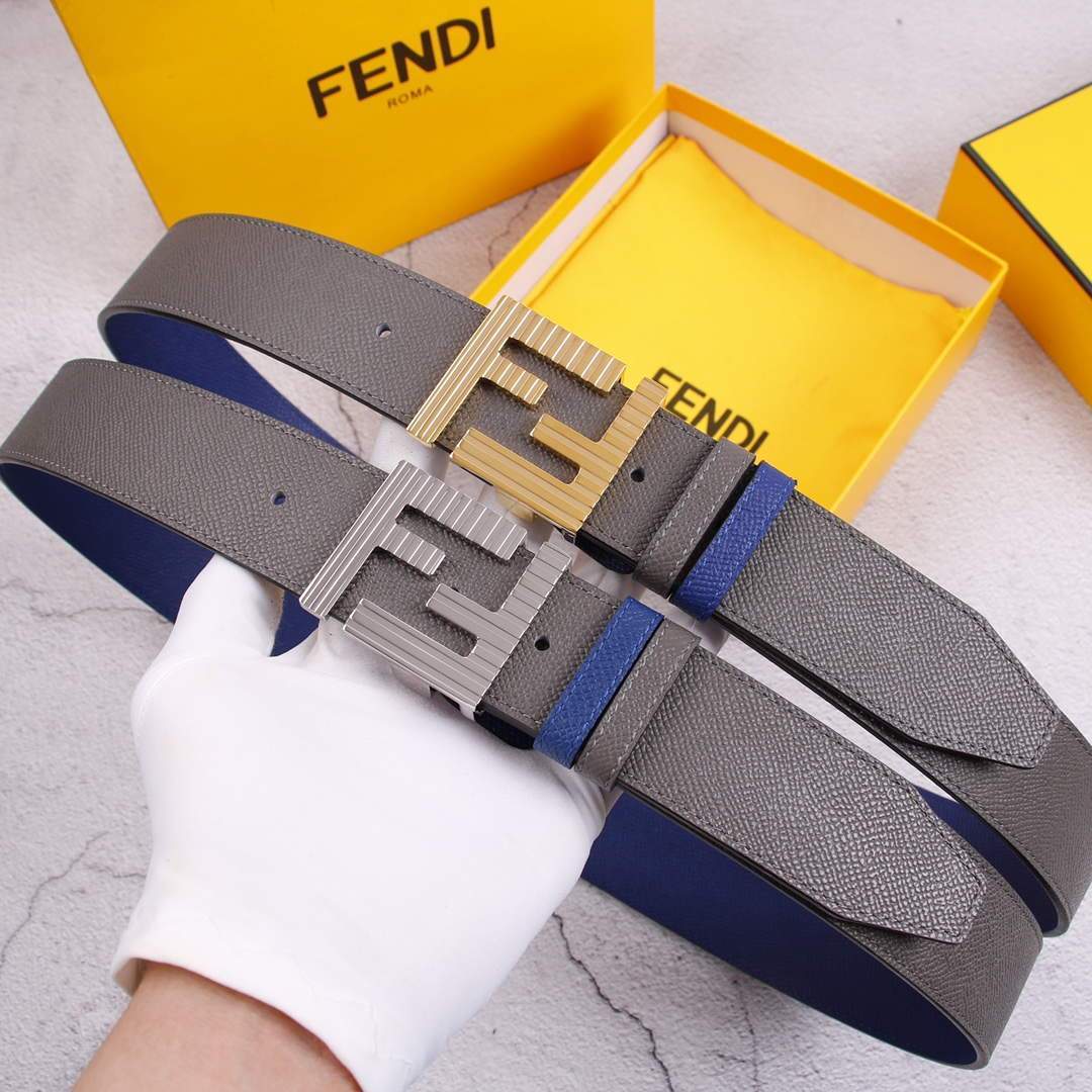 Fendi Belts Designer FF Buckle Leisure Belt Wide 3.8CM AA0470 - luxibagsmall