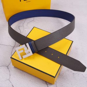 Fendi Belts Designer FF Buckle Leisure Belt Wide 3.8CM AA0470 - luxibagsmall