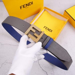 Fendi Belts Designer FF Buckle Leisure Belt Wide 3.8CM AA0470 - luxibagsmall