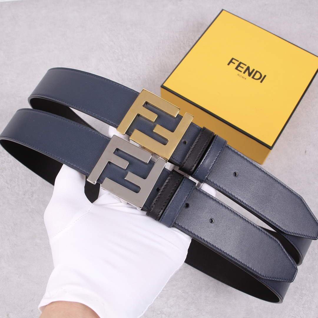 Fendi Belts Designer FF Buckle Leisure Belt Wide 3.8CM AA0471 - luxibagsmall