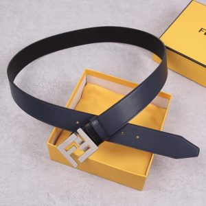 Fendi Belts Designer FF Buckle Leisure Belt Wide 3.8CM AA0471 - luxibagsmall