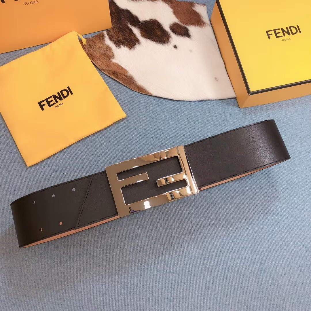 Fendi Belts Designer FF Buckle Leisure Belt Wide 6.0CM AA0461 - luxibagsmall