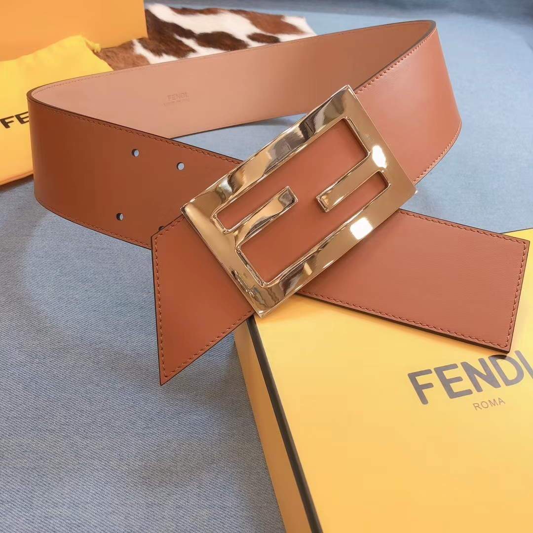 Fendi Belts Designer FF Buckle Leisure Belt Wide 6.0CM AA0461 - luxibagsmall