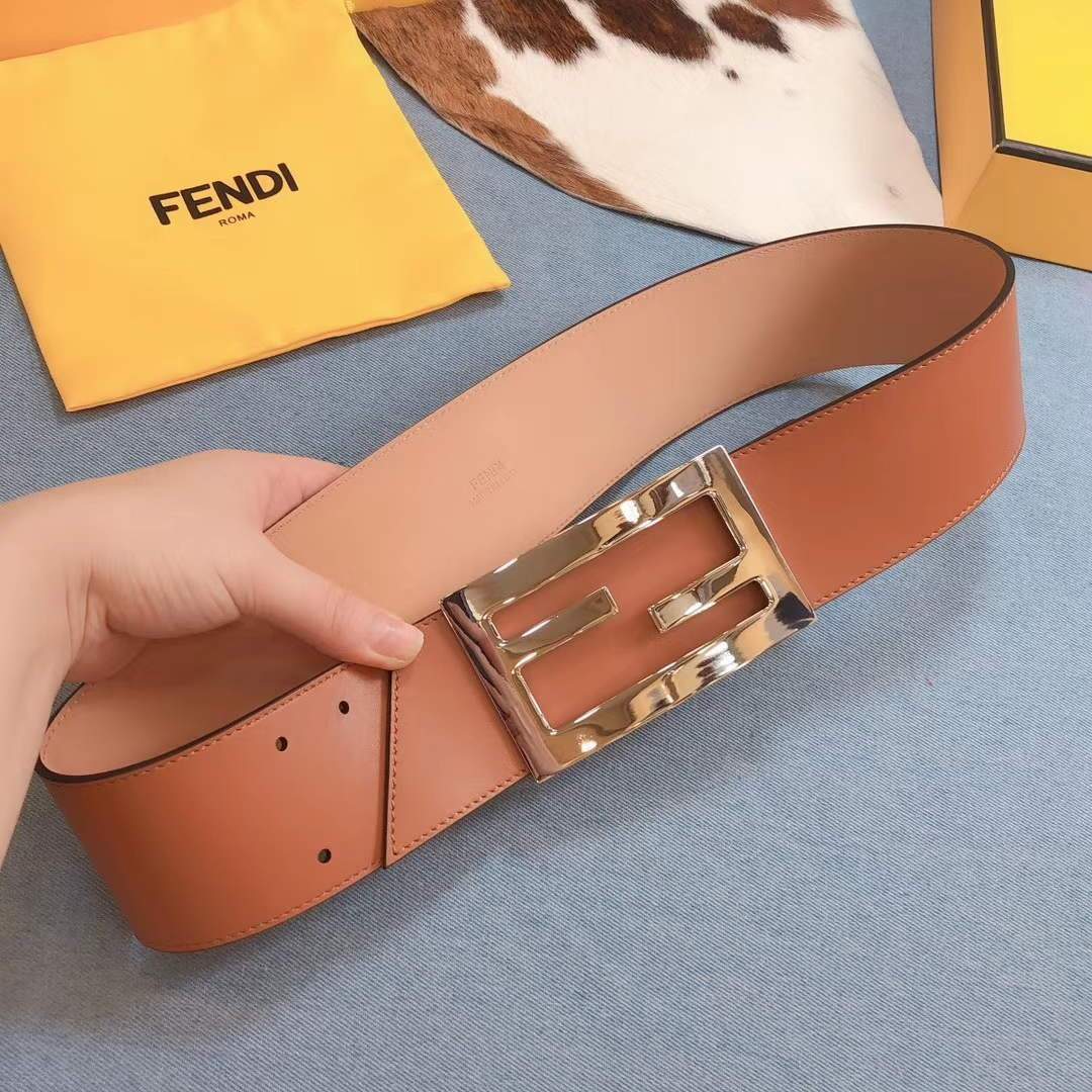 Fendi Belts Designer FF Buckle Leisure Belt Wide 6.0CM AA0461 - luxibagsmall