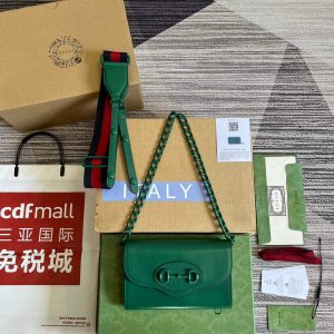 xubag.ru-gucci-724713-gucci-horsebit-1955-mini-bag-green-1