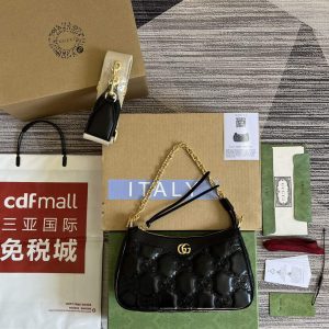 xubag.ru-gucci-735049-gg-matelasse-handbag-black-1