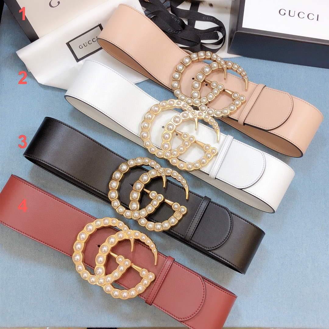 Gucci Belts Designer GG Buckle Leisure Belt Wide 7 0cm AA0461 - Voguebags