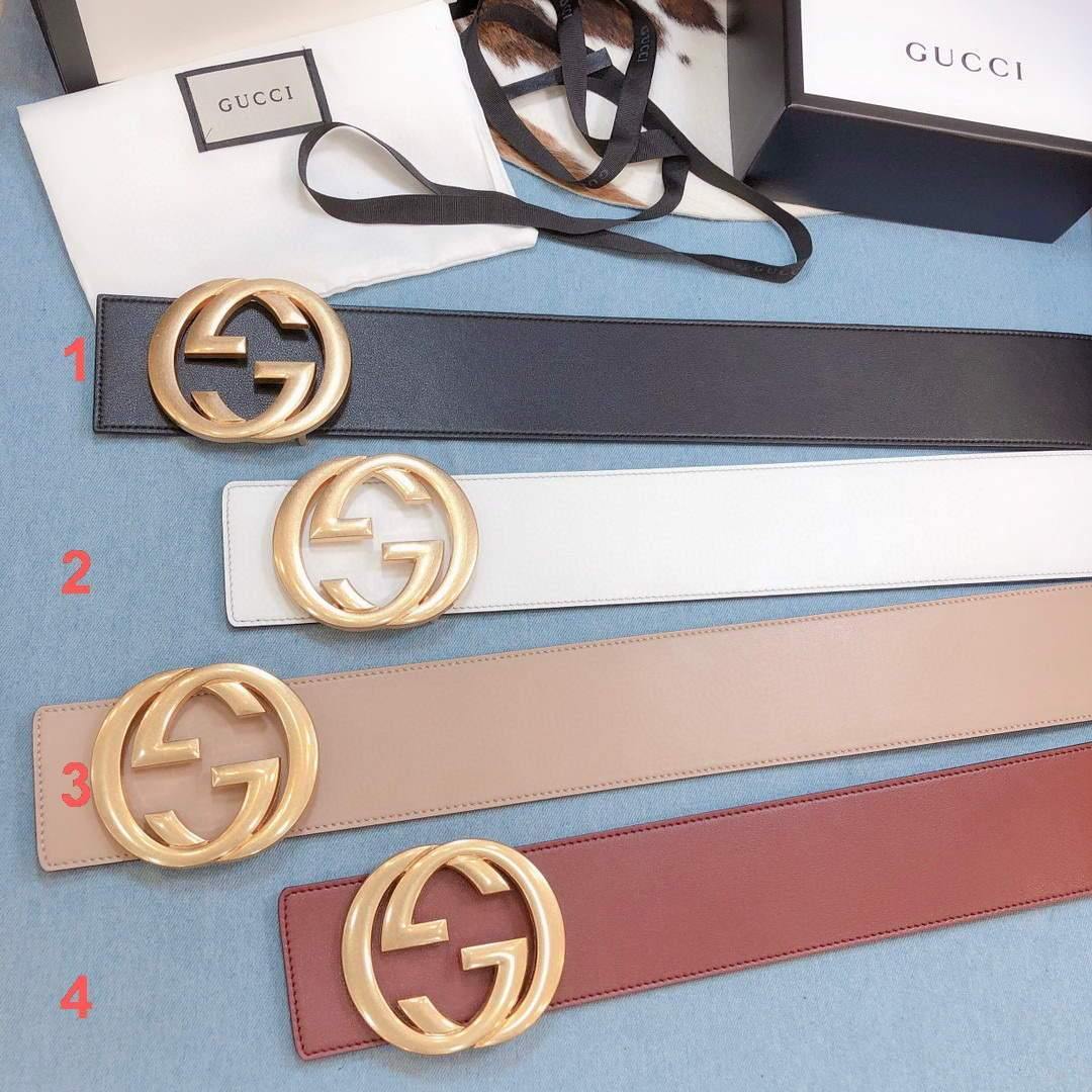 Gucci Belts Designer GG Buckle Leisure Belt Wide 7 0cm AA0465 - Voguebags