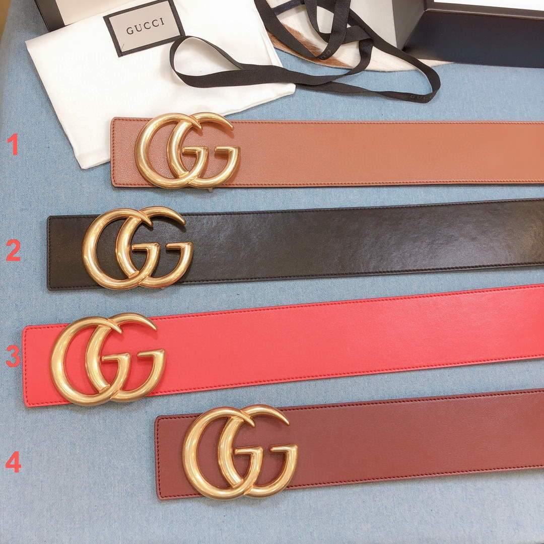 Gucci Belts Designer GG Buckle Leisure Belt Wide 7 0cm AA0466 - Voguebags