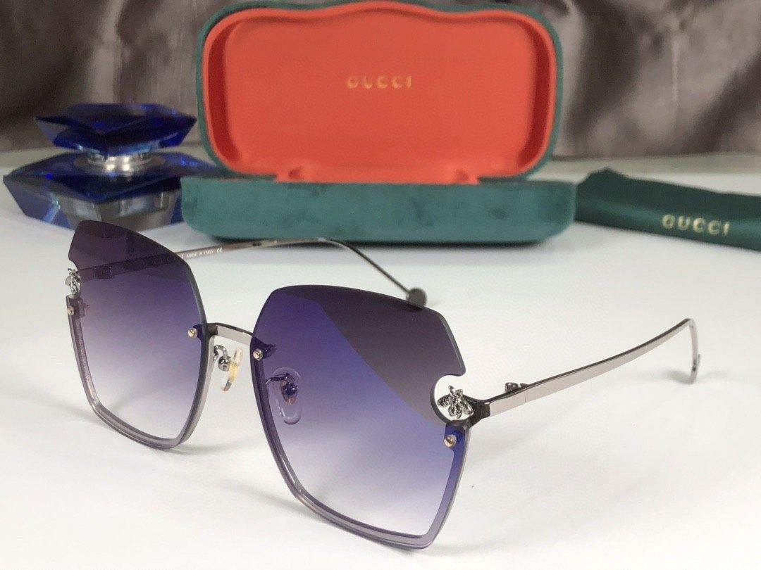 Gucci Sunglasses Luxury Gucci Sport Fashion Show Sunglasses 992156 - Voguebags