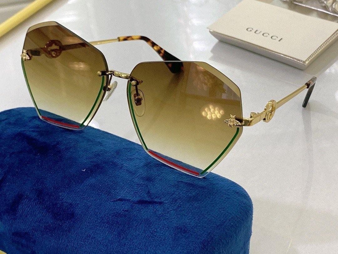 Gucci Sunglasses Luxury Gucci Sport Fashion Show Sunglasses 992161 - Voguebags