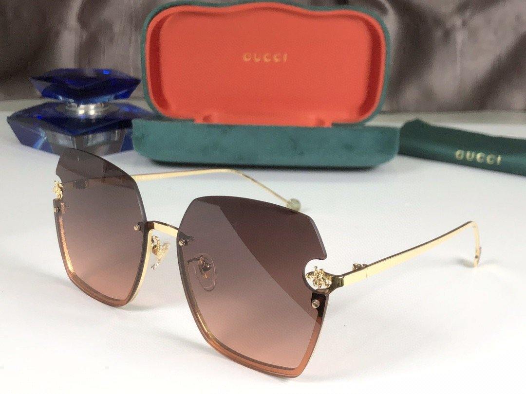 Gucci Sunglasses Luxury Gucci Sport Fashion Show Sunglasses 992146 - Voguebags