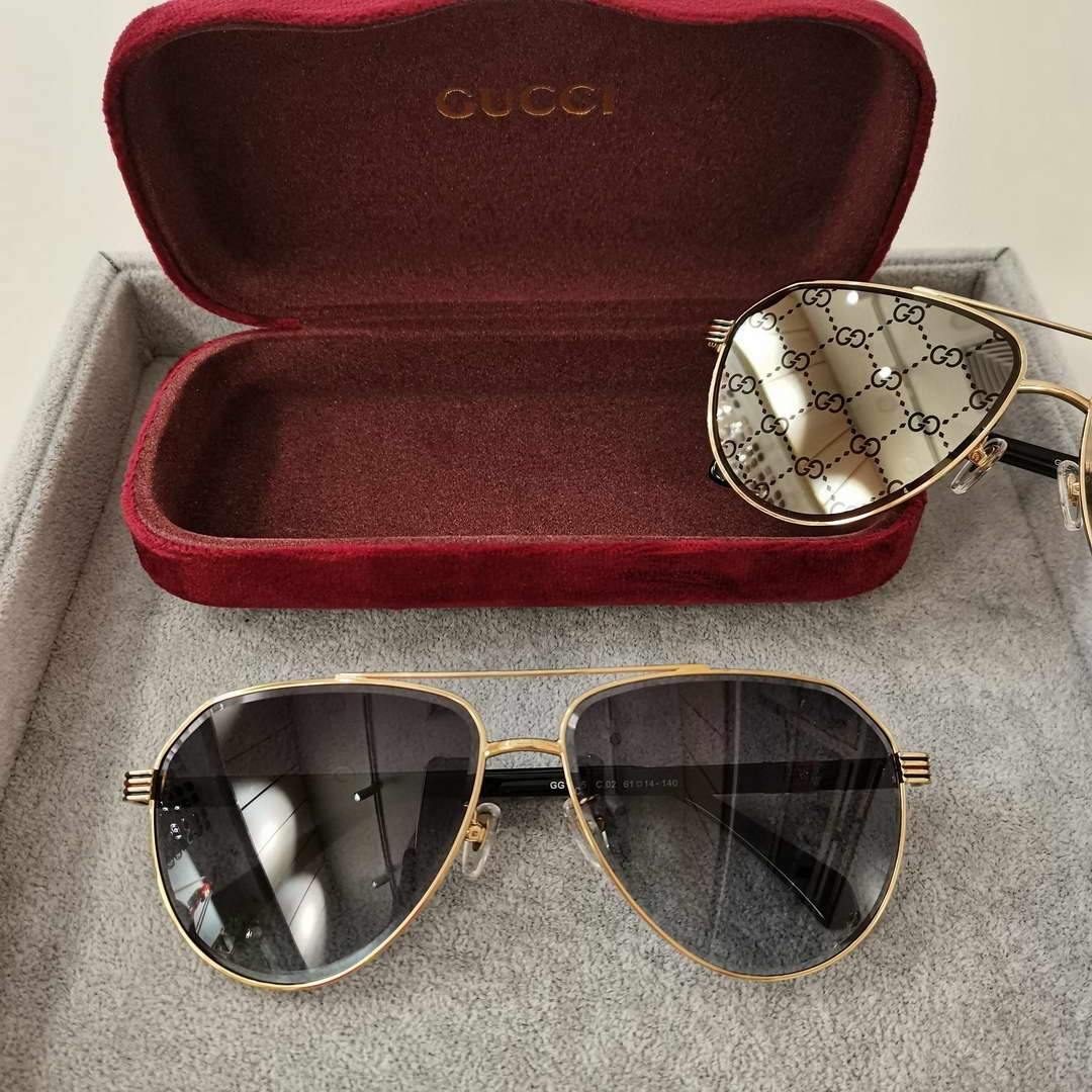 Gucci Sunglasses Luxury Gucci Sport Fashion Show Sunglasses 992151 - Voguebags