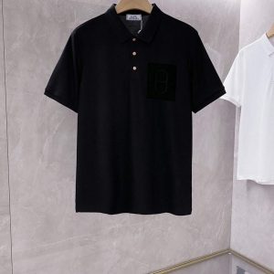 xubag.ru-hermes-h072325-h-embroidered-buttoned-polo-shirt-h55326-1