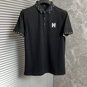 xubag.ru-hermes-h072325-h-embroidered-buttoned-polo-shirt-h55331-1