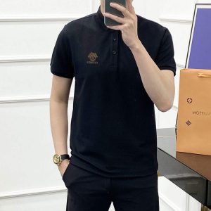 xubag.ru-hermes-h072325-h-embroidered-buttoned-polo-shirt-h55332-1