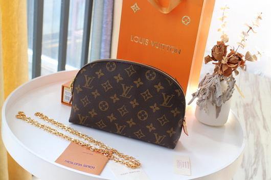 LV N47353 Louis Vuitton Cosmetic Pouch Monogram coated canvas - luxibagsmall