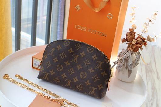 LV N47353 Louis Vuitton Cosmetic Pouch Monogram coated canvas - luxibagsmall