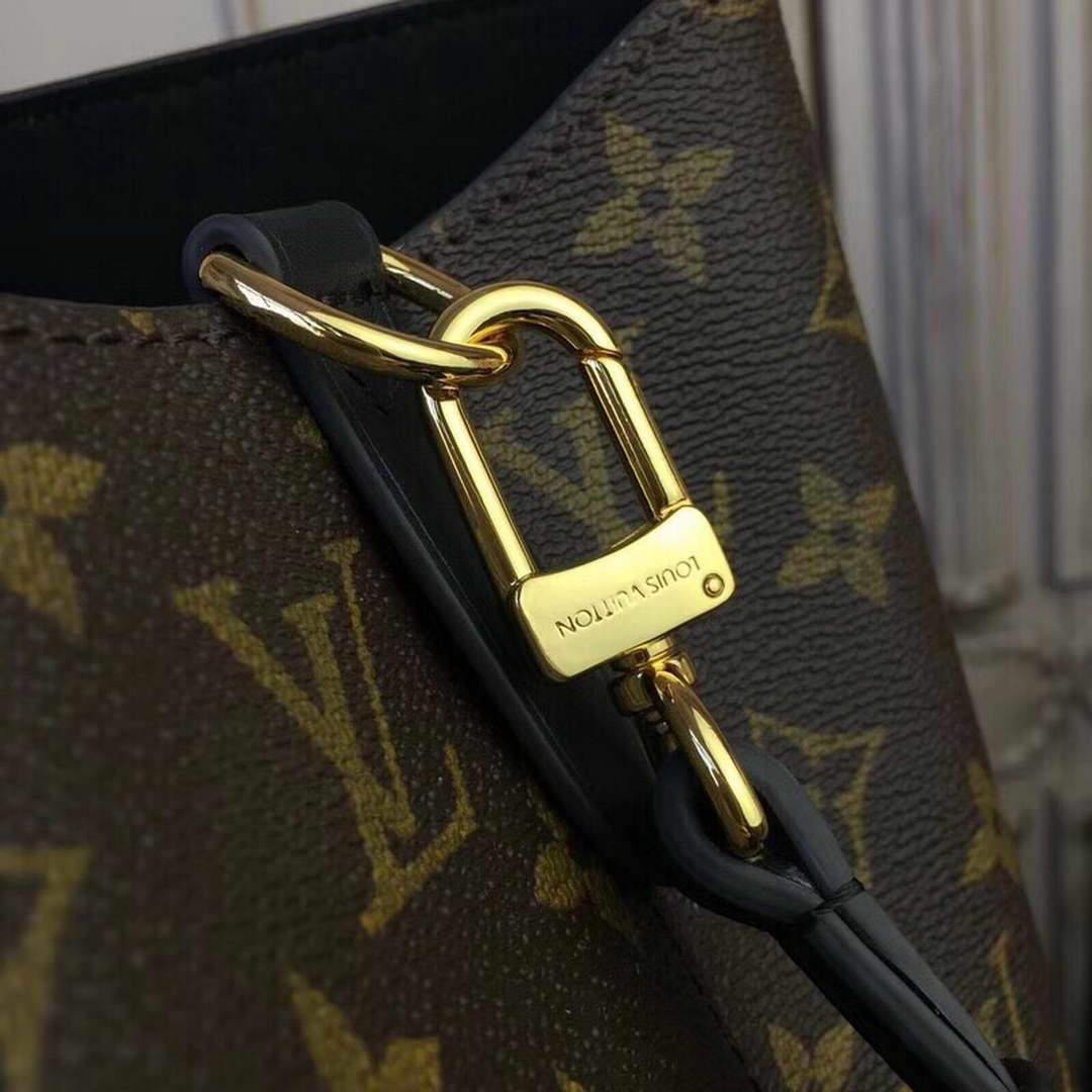 Louis Vuitton M44020 NeoNoe MM Monogram Canvas M43570 Bag Black - Voguebags