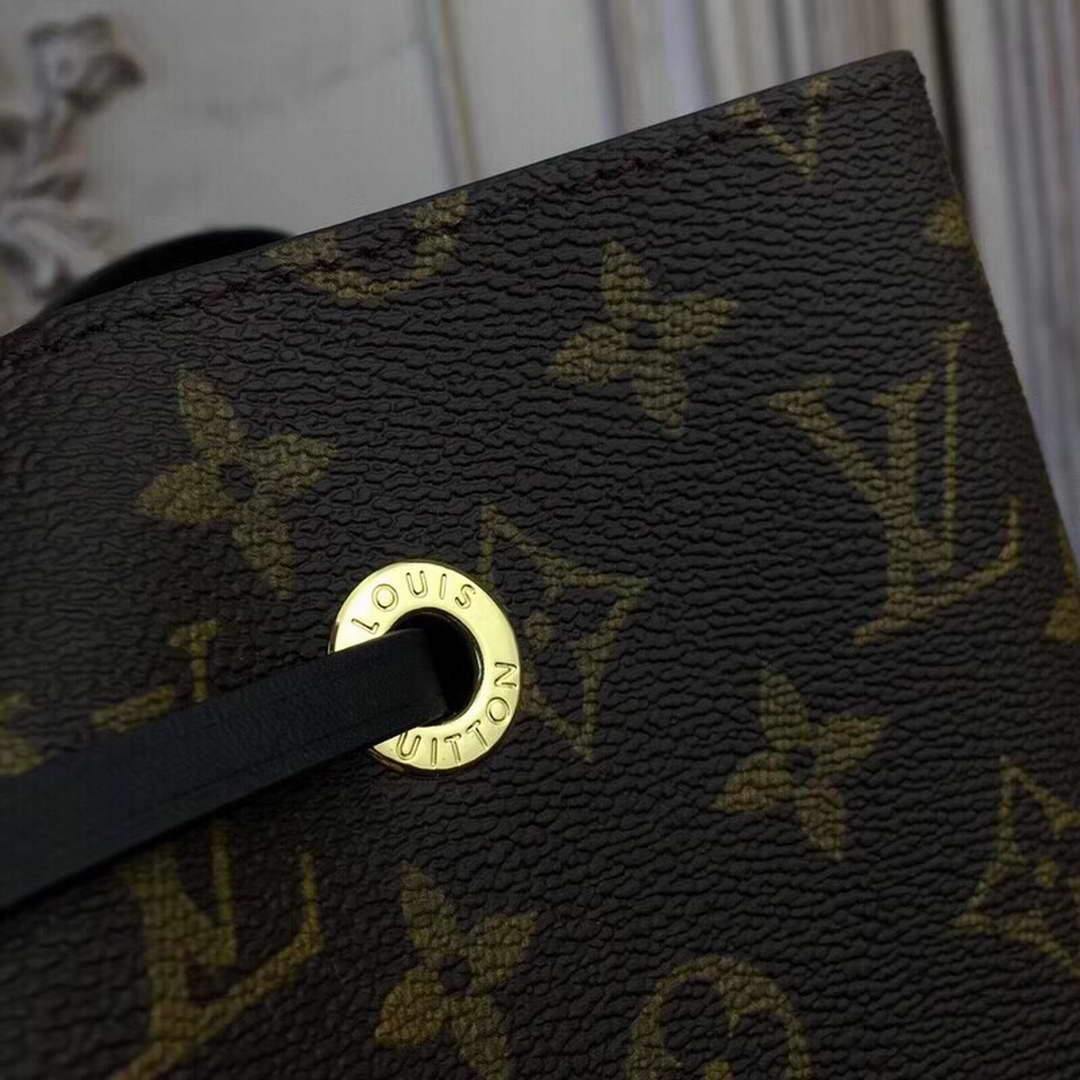 Louis Vuitton M44020 NeoNoe MM Monogram Canvas M43570 Bag Black - Voguebags