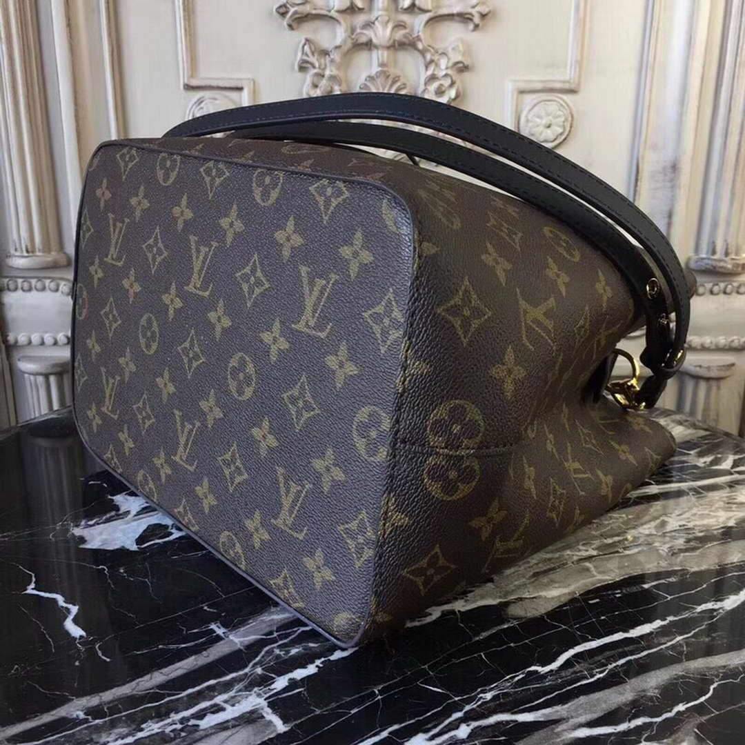 Louis Vuitton M44020 NeoNoe MM Monogram Canvas M43570 Bag Black - Voguebags