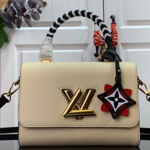 Louis Vuitton M56779 LV Crafty Twist MM Bag M56780 Epi Cream - luxibagsmall