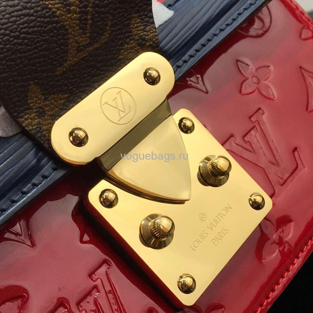 Louis Vuitton M90517 LV Wynwood Monogram Vernis Bag M90566 Red - Voguebags