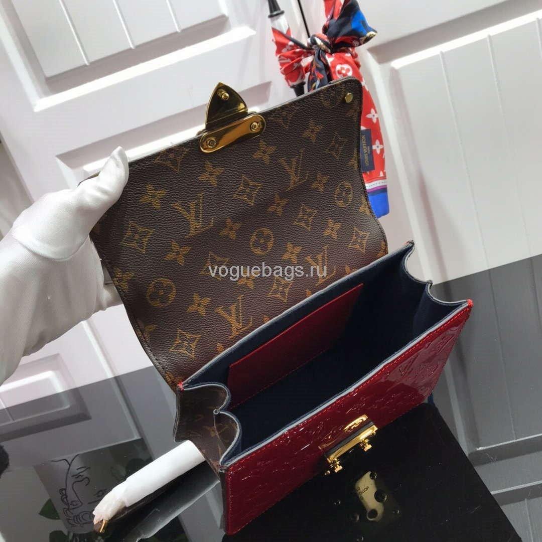 Louis Vuitton M90517 LV Wynwood Monogram Vernis Bag M90566 Red - Voguebags