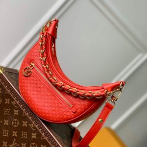 xubag.ru-lv-m22594-louis-vuitton-loop-baguette-handbag-red-1