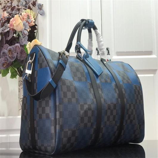 LV M40410 Louis Vuittona Keepall Bandouliere 50 M41416 Damier Graphite - luxibagsmall