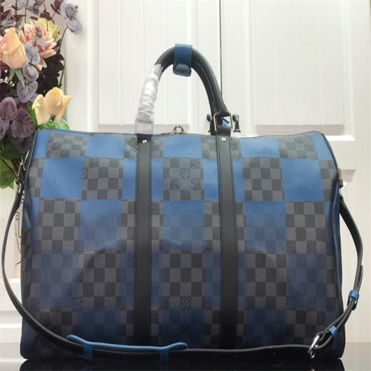 LV M40410 Louis Vuittona Keepall Bandouliere 50 M41416 Damier Graphite - luxibagsmall