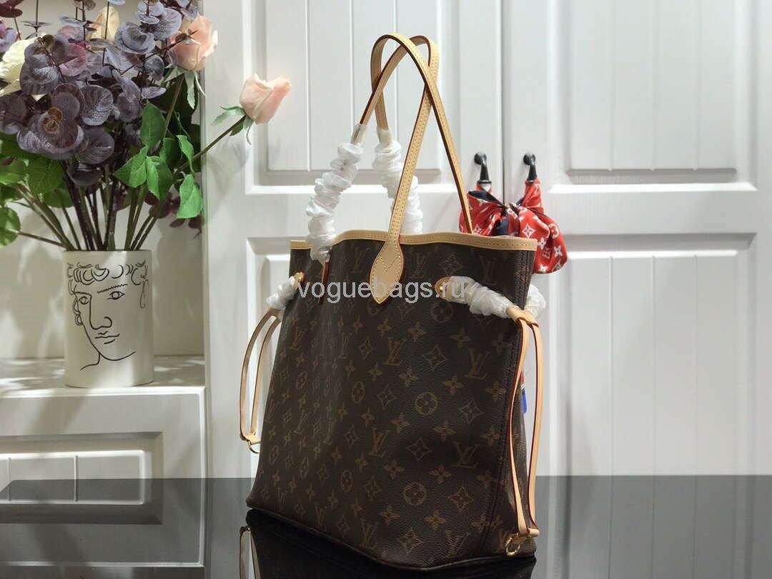 LV M40995 Louis Vuitton Neverfull MM Monogram M41178 Bag Beige - Voguebags