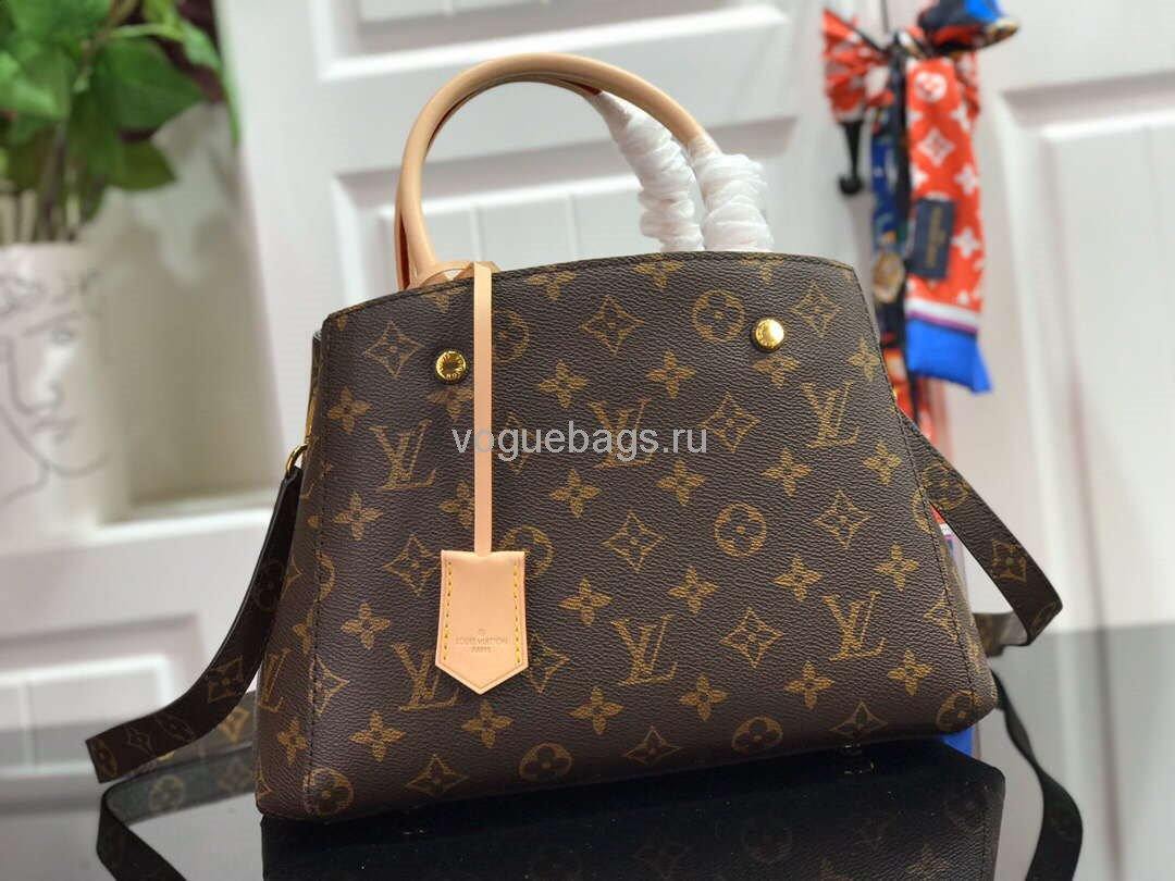 LV M41055 Louis Vuitton Montaigne BB Tote Bag Monogram - Voguebags