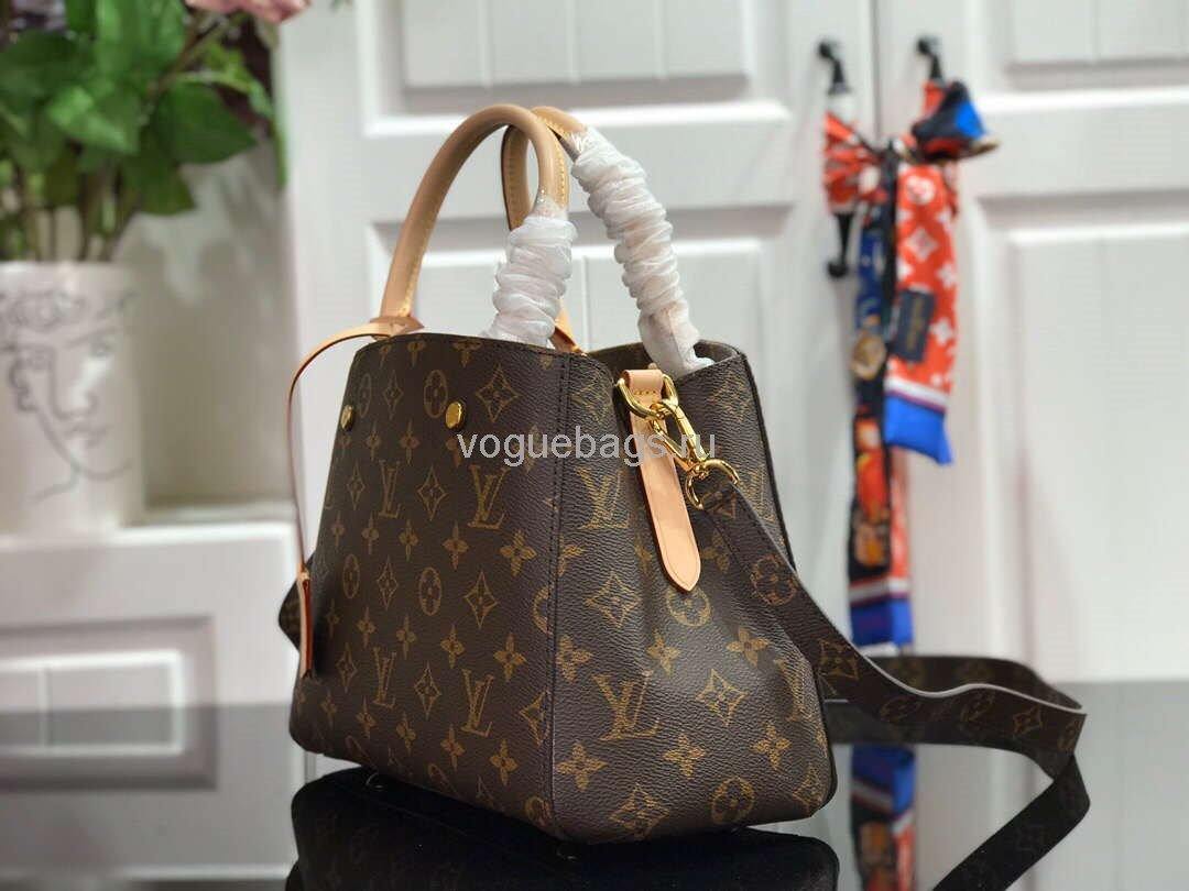 LV M41055 Louis Vuitton Montaigne BB Tote Bag Monogram - Voguebags