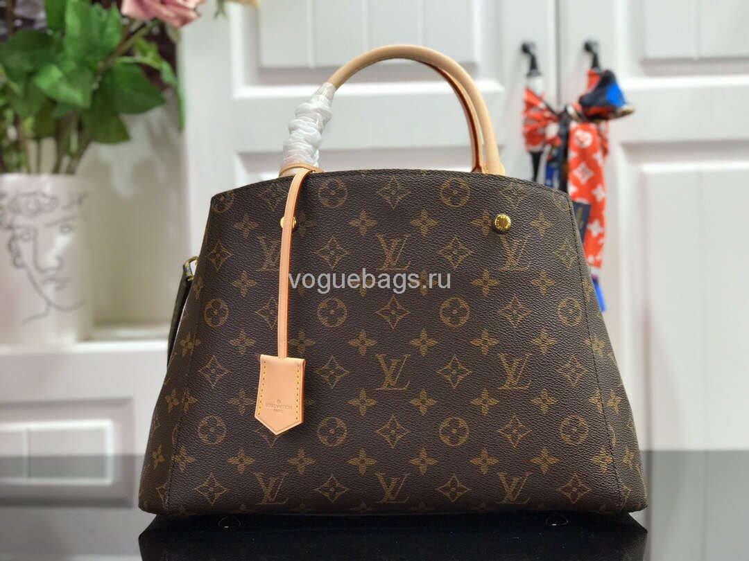 LV M41056 Louis Vuitton Montaigne MM Tote Bag Monogram - Voguebags