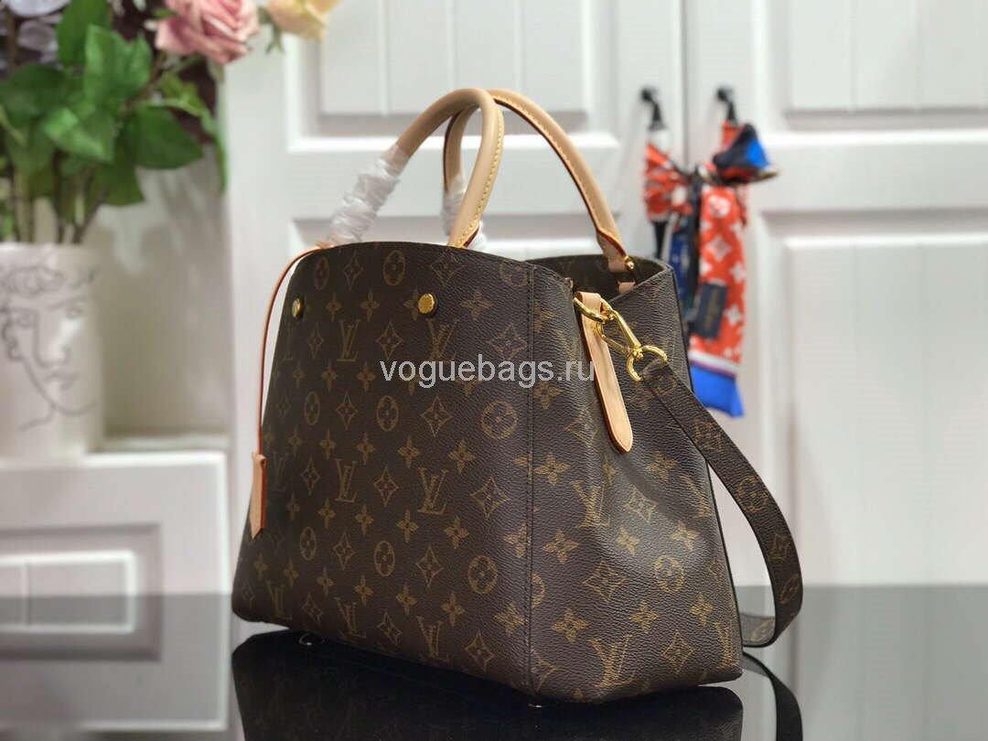 LV M41056 Louis Vuitton Montaigne MM Tote Bag Monogram - Voguebags