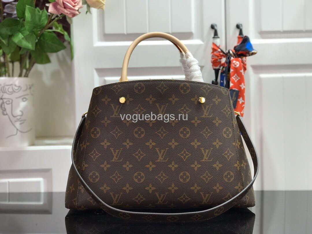 LV M41056 Louis Vuitton Montaigne MM Tote Bag Monogram - Voguebags