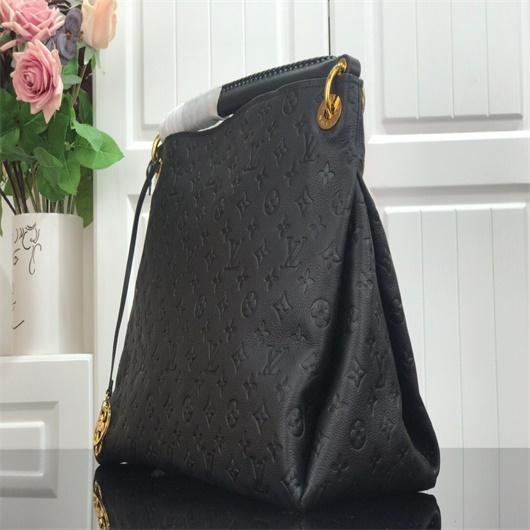 LV M41066 Louis Vuitton Artsy MM M43876 Bag Monogram Black - luxibagsmall