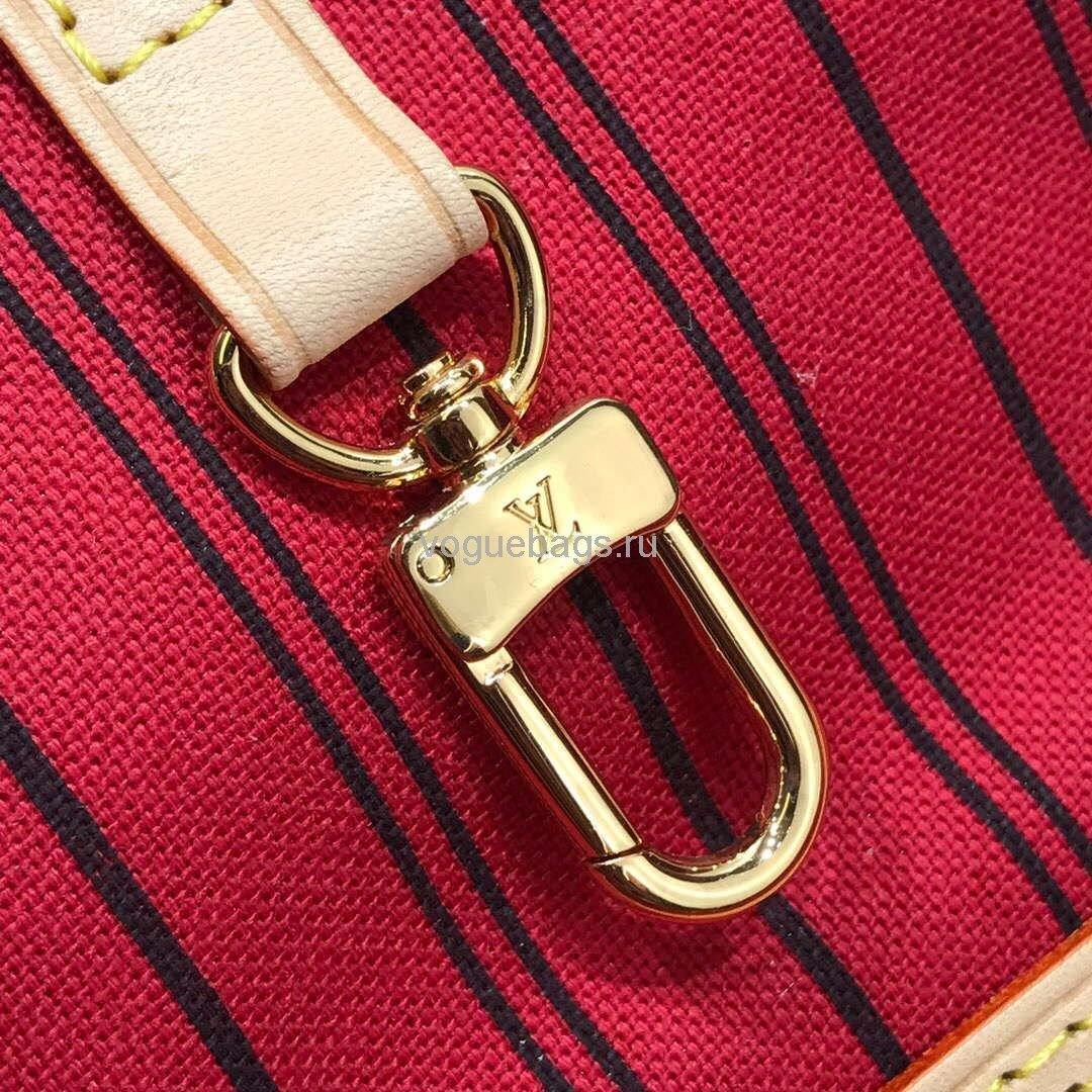 LV M41177 Louis Vuitton Neverfull MM Monogram M41178 Bag Red - Voguebags